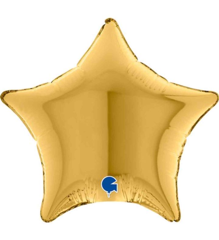 4" Grabo Star Gold 5 Foil