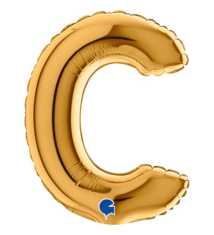 7" Grabo Gold Letter C