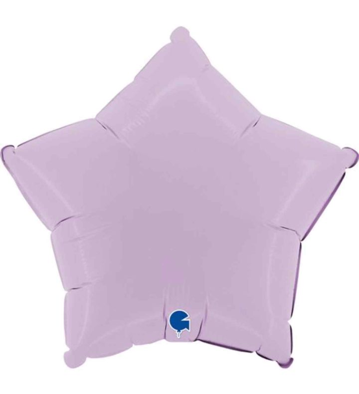 18" Grabo Matte Lilac Star