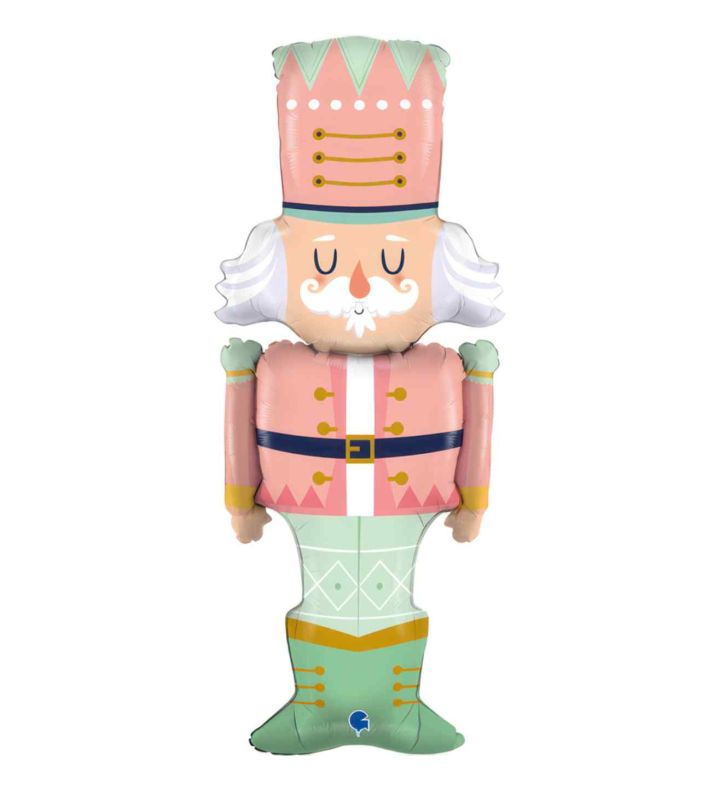 42" Pastel Nutcracker Grabo Foil Balloon