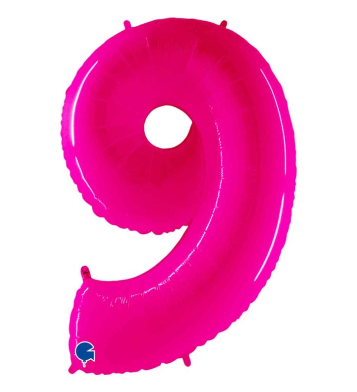 40" Grabo Pink Fluo Number 9