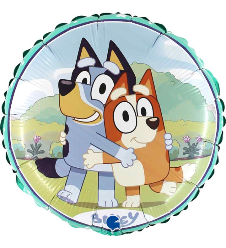 18" Grabo Bluey Foil  Balloon