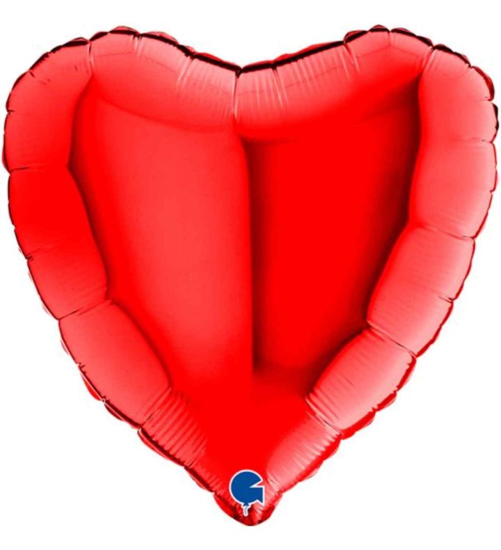18" Grabo Heart Red