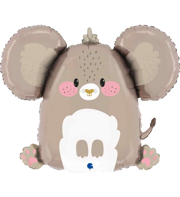 26" Grabo Tiny Mouse Foil Balloon