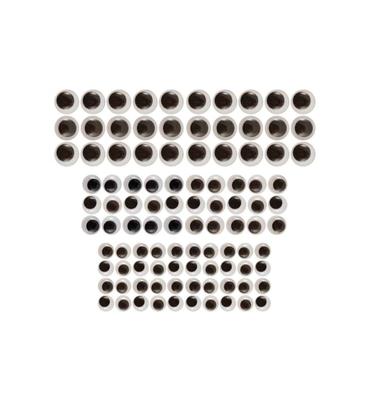 Googly Eyes Craft Kit 3 sizes