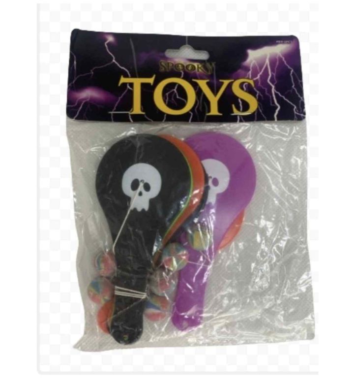 Halloween Paddle Bat and Ball