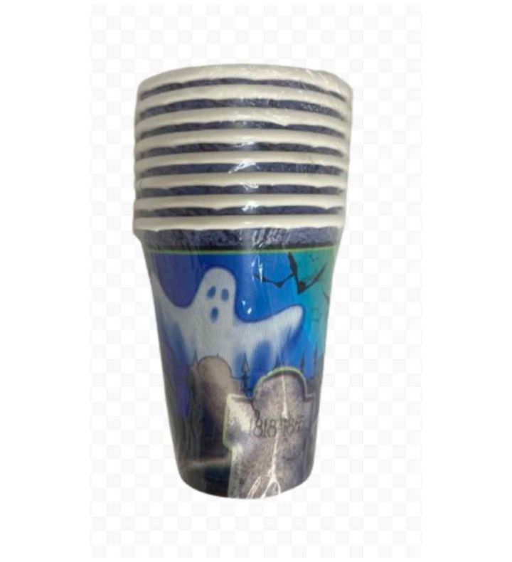 Happy Halloween Ghost Cups 8ct
