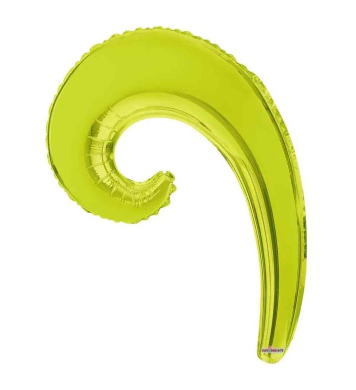 14" Kiwi Kurly Wave