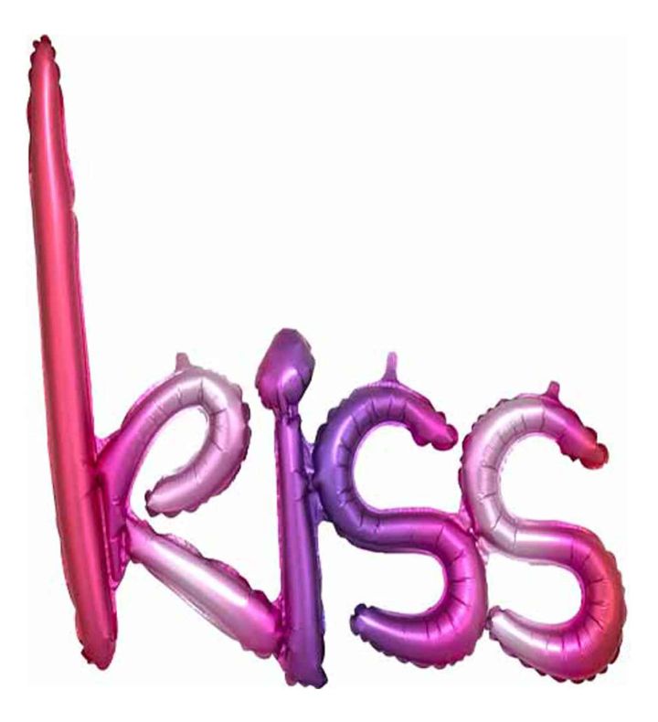 Kiss Ombre Giant Balloon Banner
