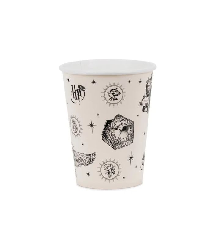 Harry Potter Beige Paper Cups 250ml Pack of 25