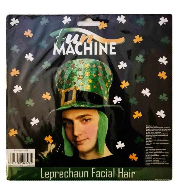 Leprechaun Facial Hair Green