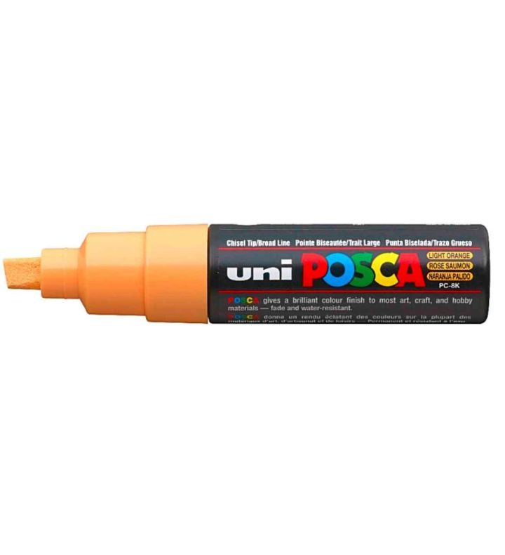 Light Orange POSCA Broad Chisel Tip