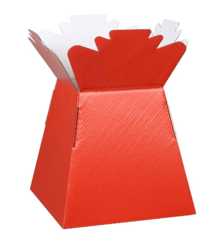 Living Vase Glossy Red 30 pcs