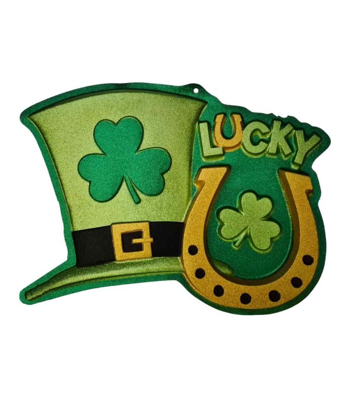 Lucky St Patricks Day Sign