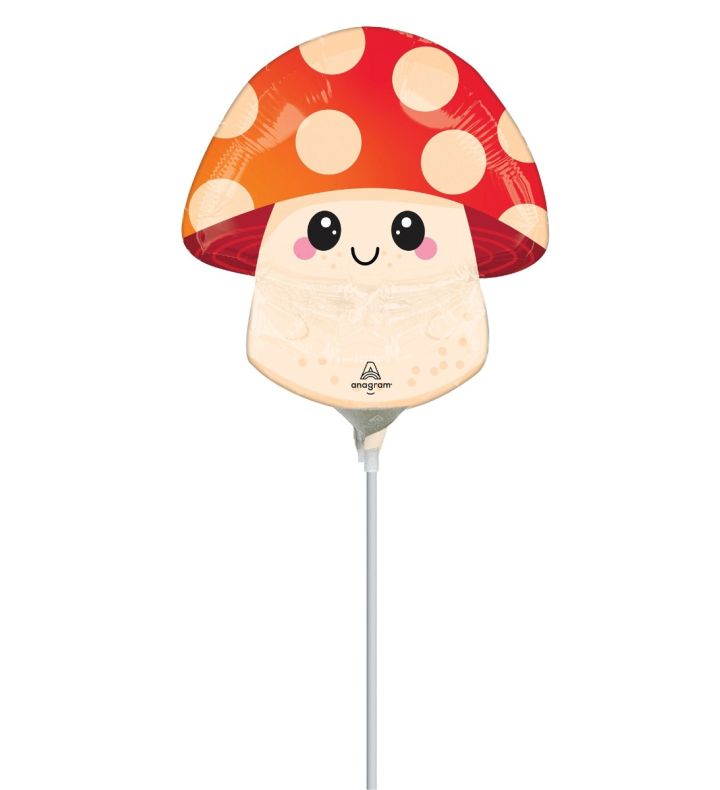 Mini Anagram Mushroom Truffle Foil Balloon