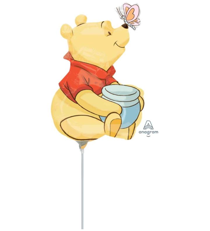 Mini Disney Winnie The Pooh Foil Balloon