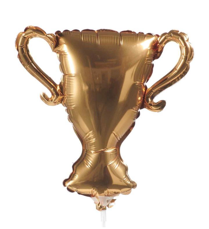 Mini Trophy Cup Gold Foil Balloon