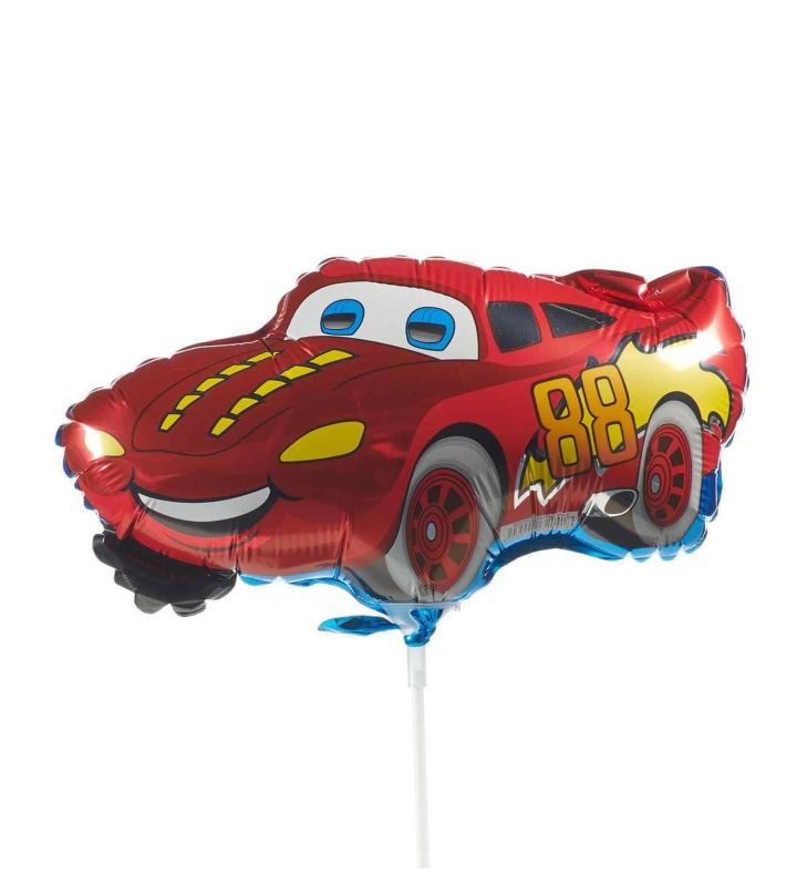Mini Racing Car Flexmetal Foil Balloon