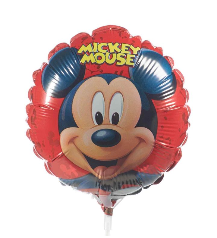 14" Mini Anagram Mickey Mouse Round Foil Balloon