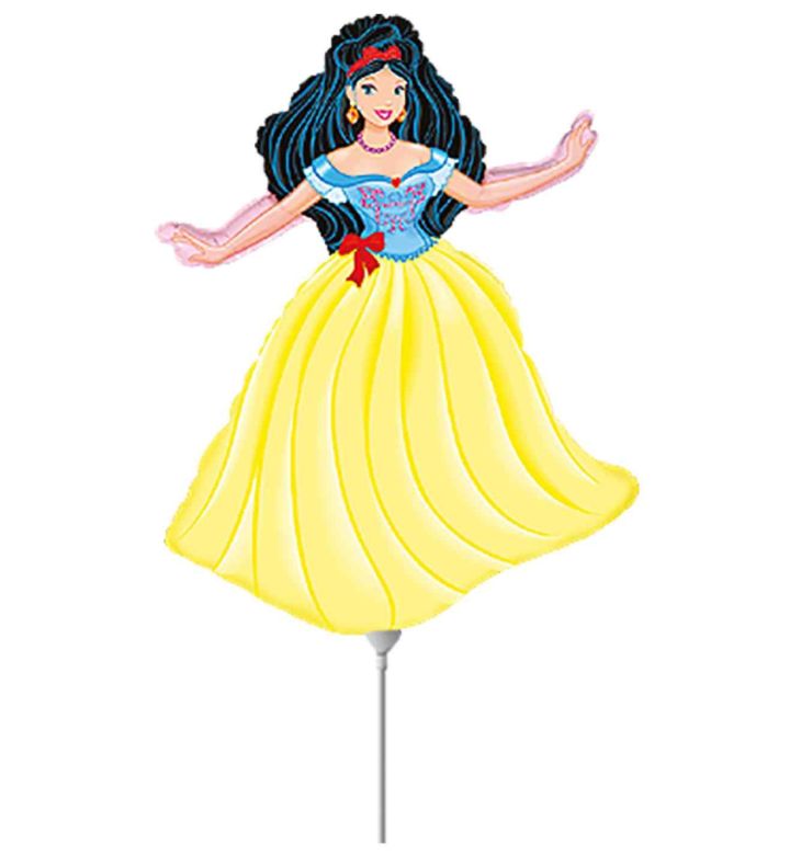 Mini Snow Lady Flexmetal Foil Balloon