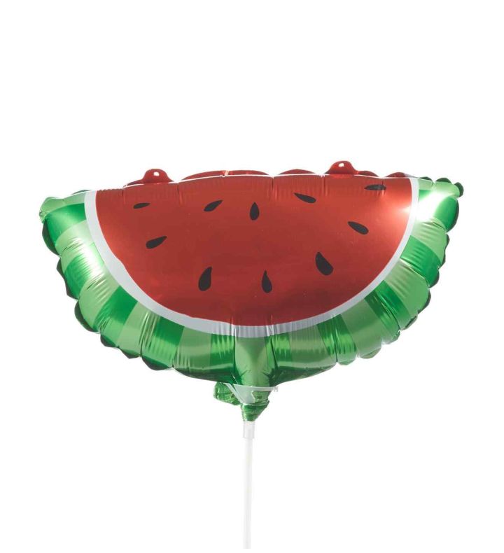 Mini Watermelon Slice Bamboo Party Foil Balloon
