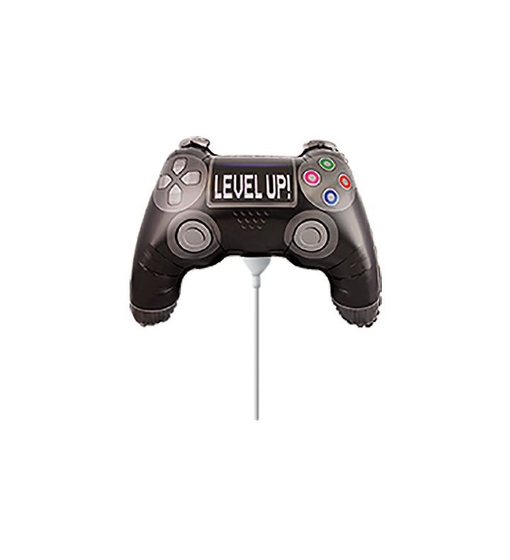 Mini Game Controller Level Up! Foil Balloon