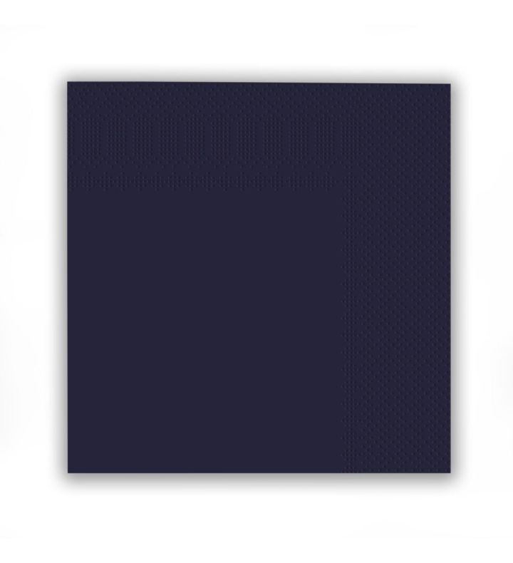 Napkins Navy Blue Oaktree 13" 16ct