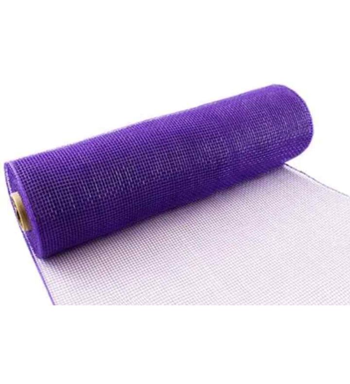 Eleganza Deco Mesh Purple - 25cm x 9.1m