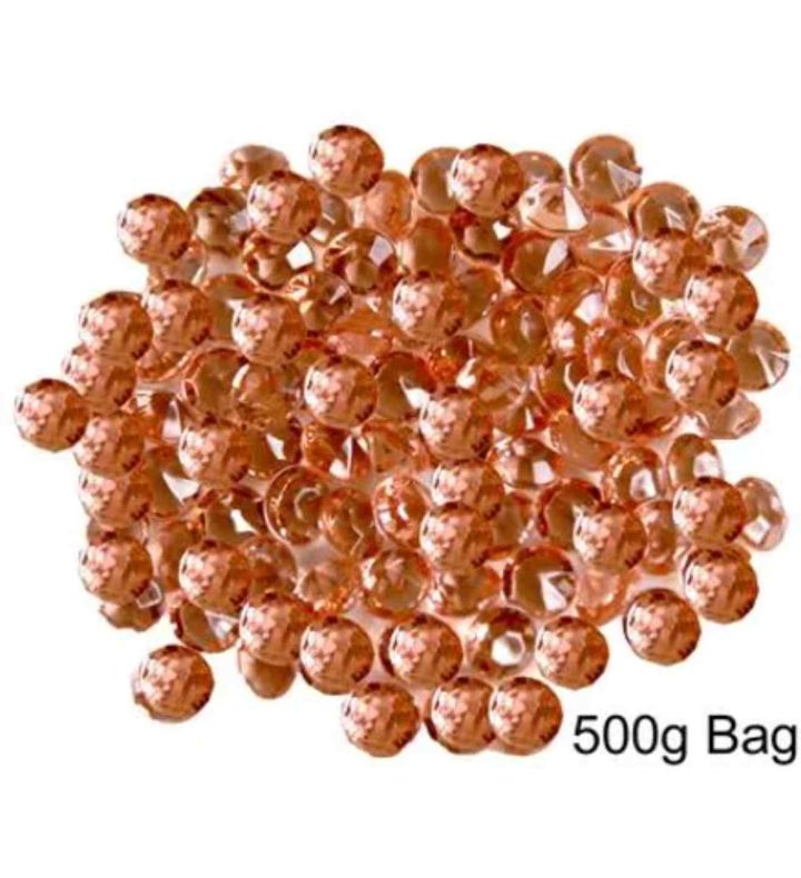 Decor Diamante Diamonds - Rose Gold 6mm 500g