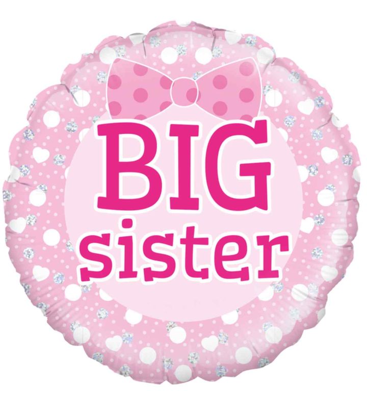 18" Oaktree Big Sister Pink Round