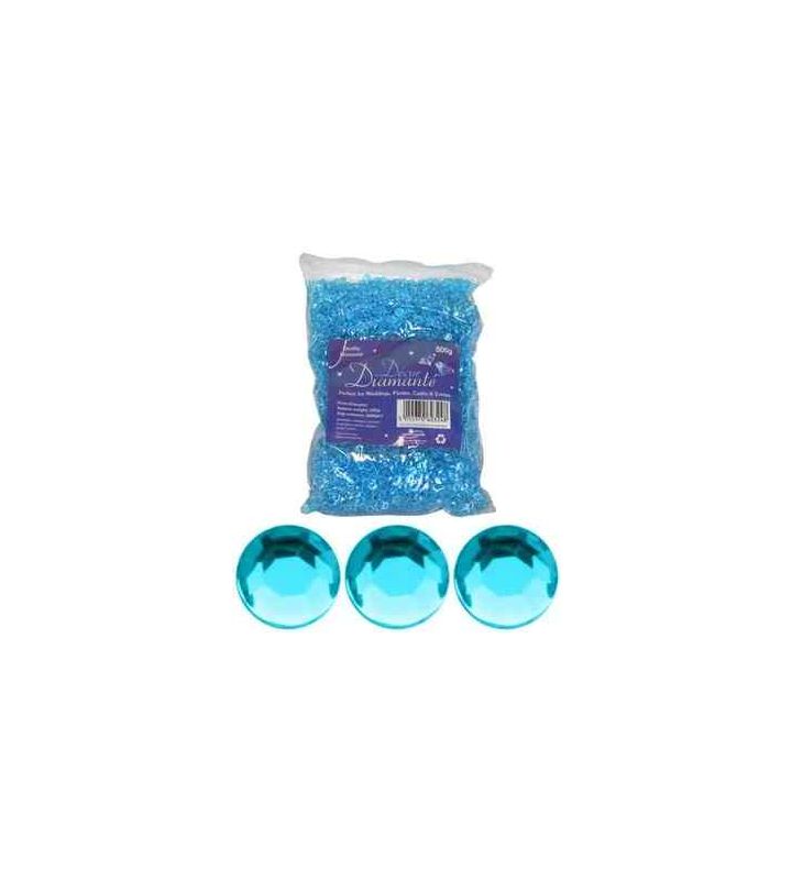 Decor Diamante Diamonds - Blue 6mm 500g