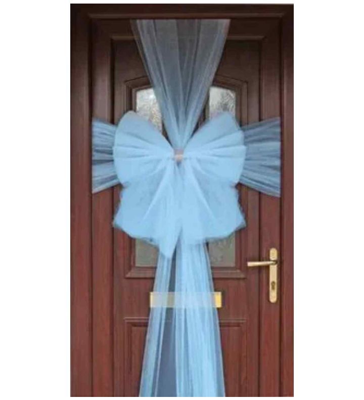 Eleganza Door Bow Lt Blue