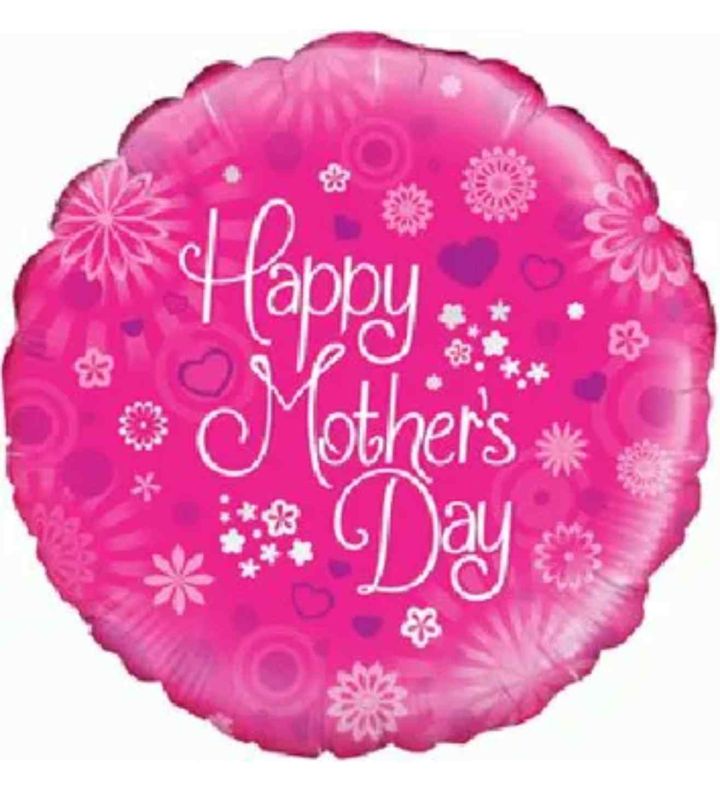18" Oaktree Mothers Day Foil Round
