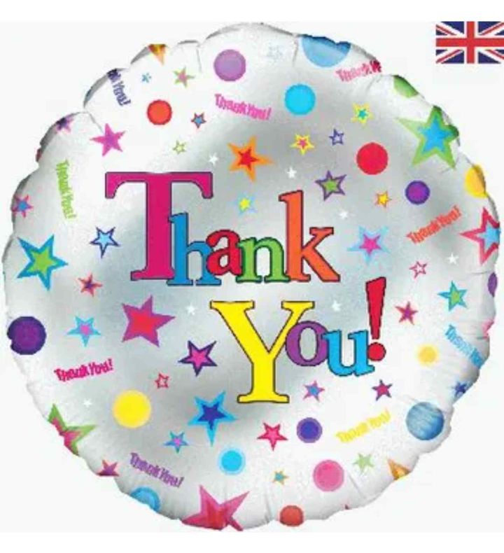 18" Oaktree Thank You Round