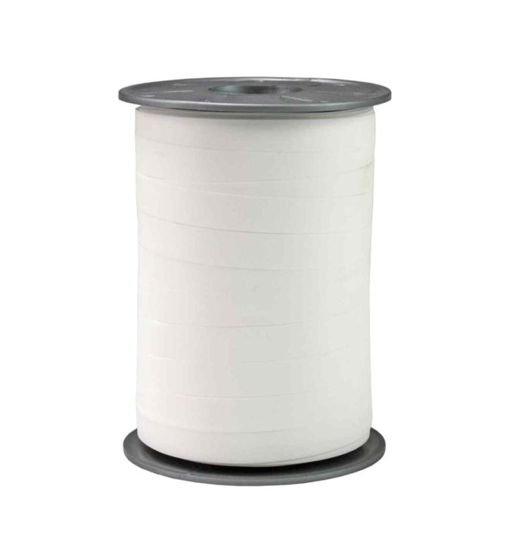Opak Pure White Ribbon 10mm x 200m