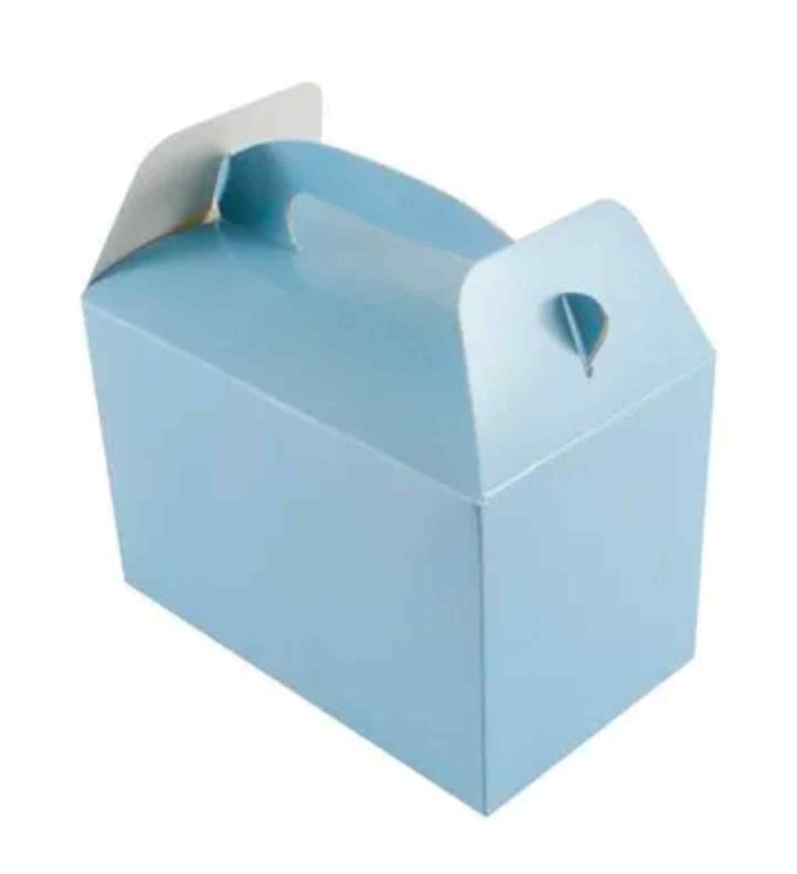 Oaktree Party Box 100mm x 154mm x 92mm Light Blue Qty 6