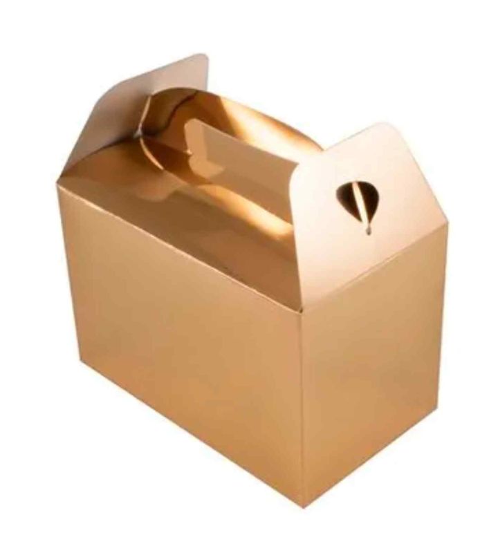 Oaktree Party Box 100mm x 154mm x 92mm Gold Qty 6