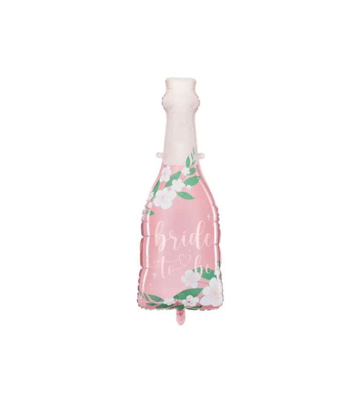 19 x 43" Party Deco Bottle Bride To Be Foil Balloon