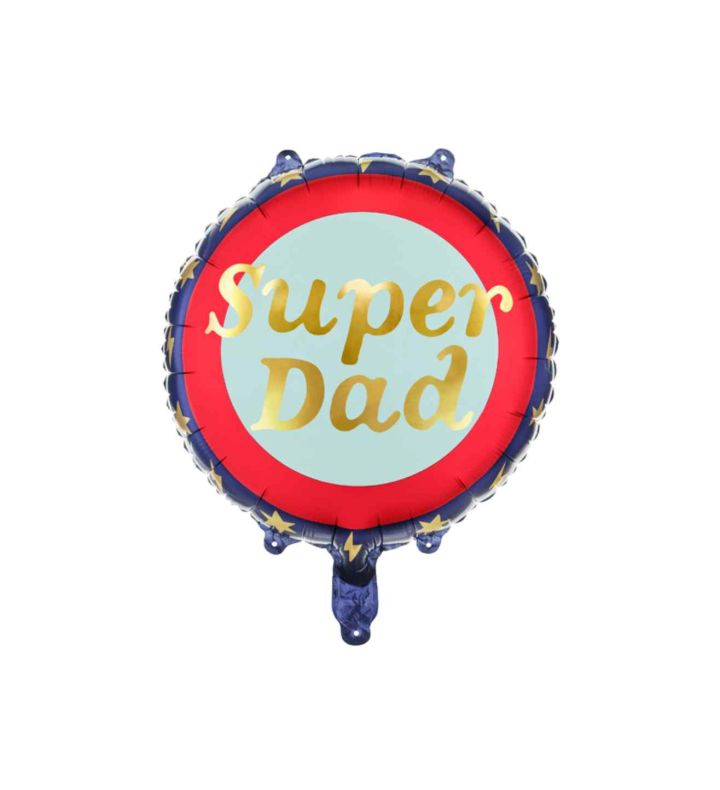 14" Party Deco Foil Balloon Super Dad