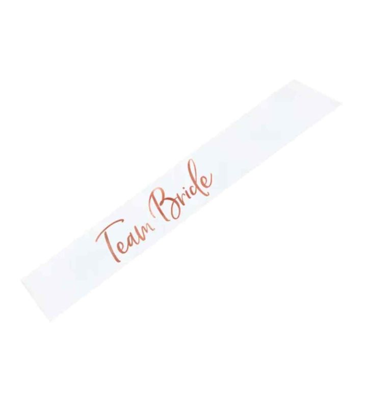 Team Bride Sash
