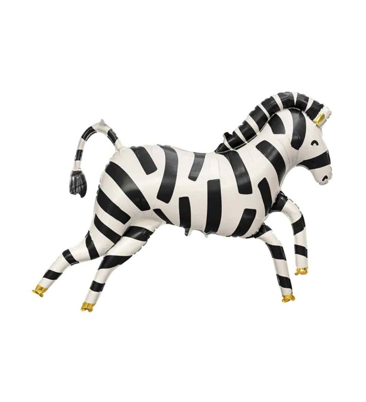 39 x 32" Party Deco Zebra Foil Balloon