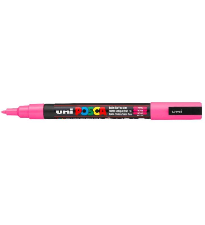 Pink POSCA Fine Bullet Tip