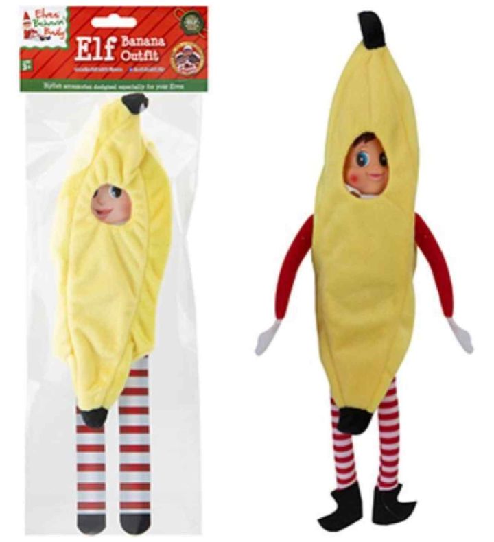 PMS Elves Behavin Badly Banana Outfit