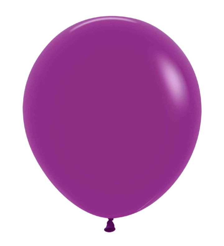 18" Sempertex Purple Orchid 056 Latex Balloons 25ct