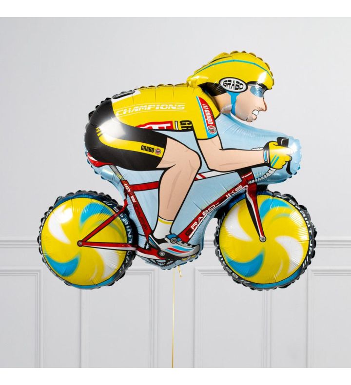 Cyclist Shape Foil Balloon