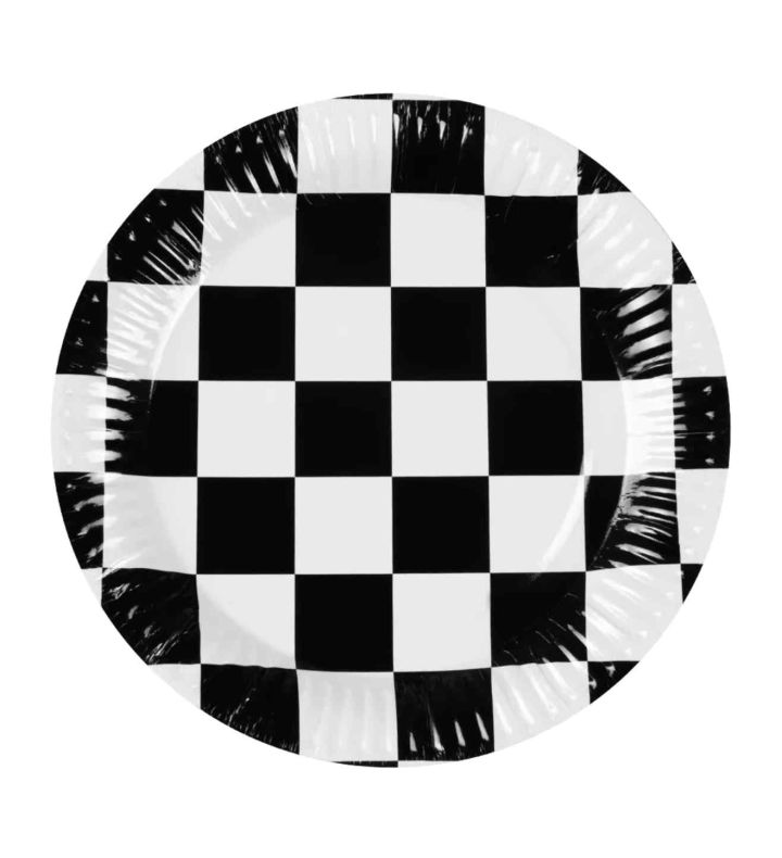 Racing Paper Plates 10ct