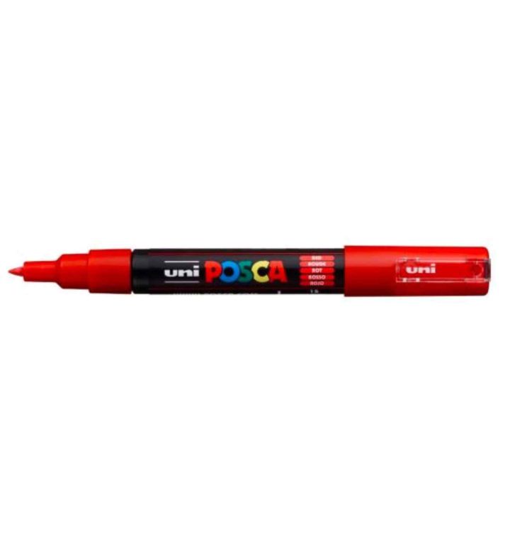 Red POSCA Extra Fine Bullet Tip