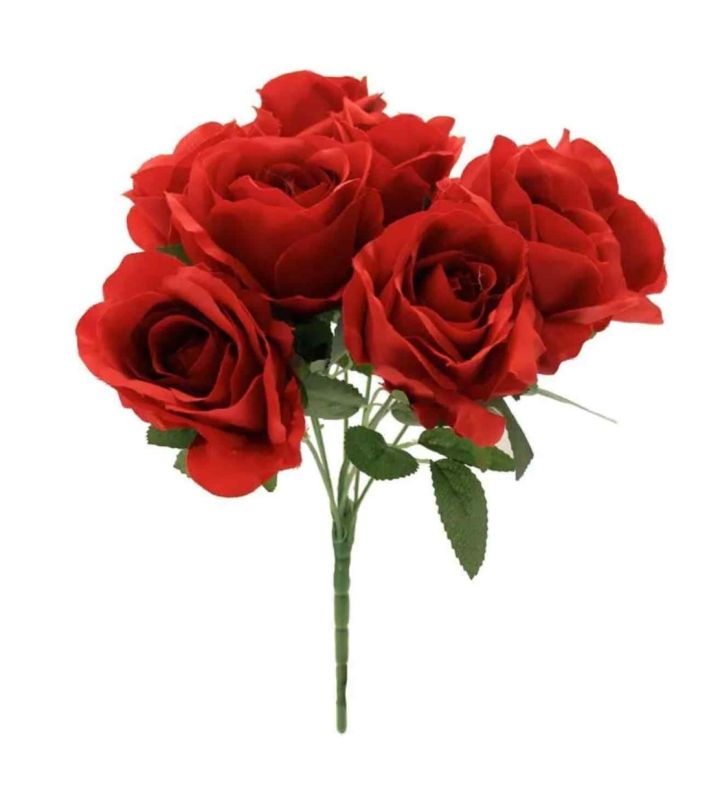 Rose Bush Red 9 heads