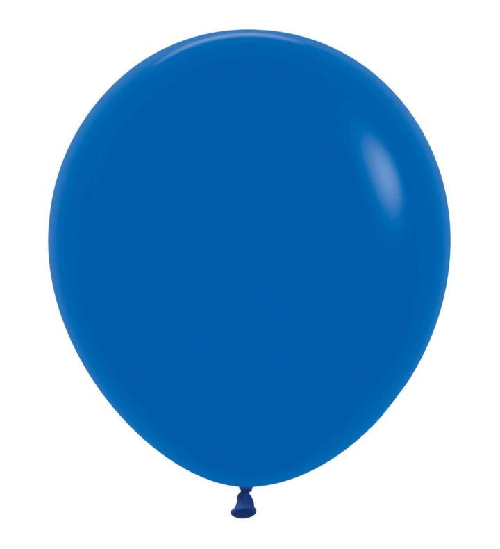 18" Sempertex Royal Blue 041 Latex Balloons 25ct