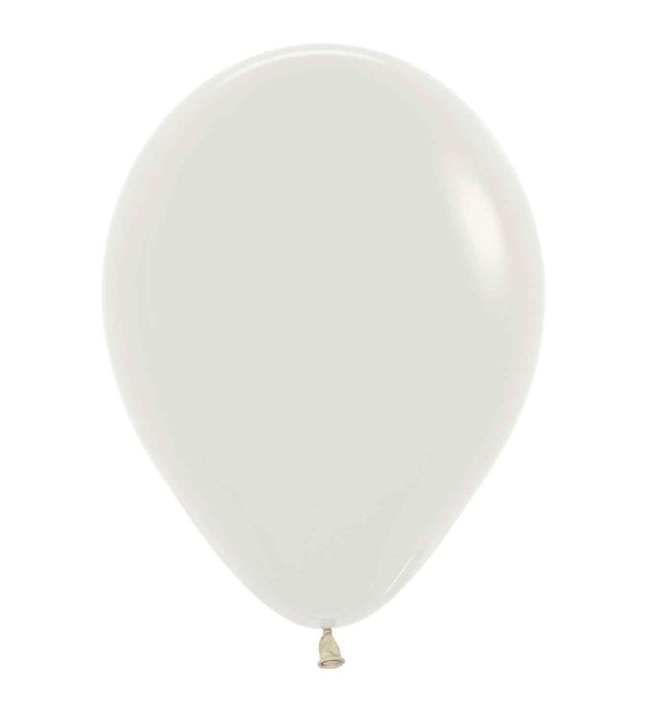 5" Sempertex Pastel Dusk Cream 107 Latex Balloons 50ct